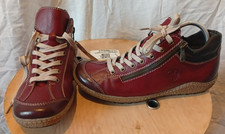 Rieker Boots antistress Doublé Chaud cuir Aubergine L7516 T 40 neuve etiquette