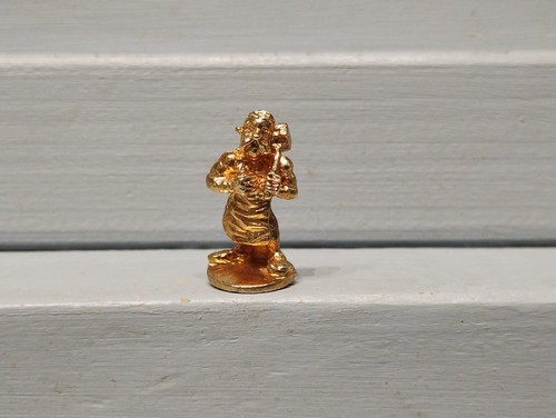 Feve asterix métal doré 1993 - feve,