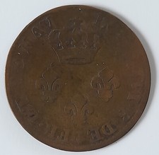 Pièce de 2 sous 1789 - Louis