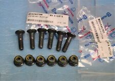 6 vis M8X1.25X25mm+ 6 écrous