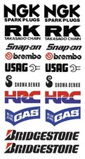 HONDA racing CBR sticker set