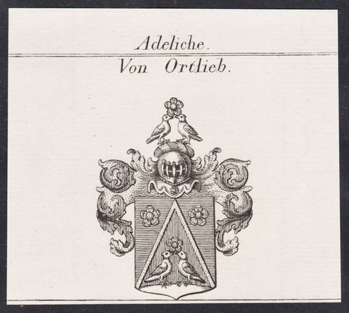 Ortlieb blason héraldique - ortlieb,