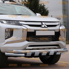 Pare-Buffle pour Mitsubishi L200 Barre Protection Bull Bar Garde-chocs 2015-2023