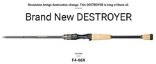 Megabass Rod Baitcast Destroyer P5 F4-66X Cyclone (2915)