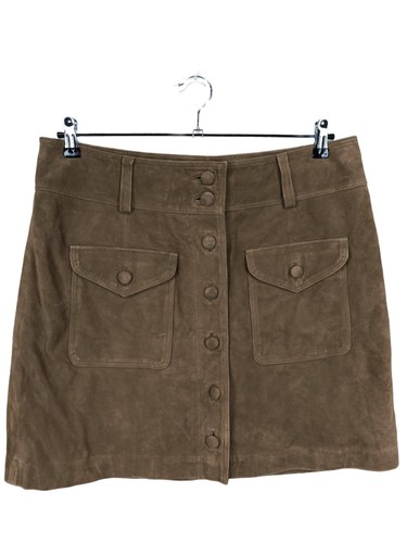 Sézane jupe cuir dames - jupe, en