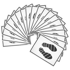  20 Pcs Tapis De Sol Auto Voiture Patins Protection Du Protecteurs