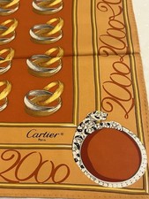 CARTIER FOULARD  SILK SCARF