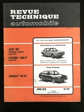 RTA du 4/1978; Renault 20 TS/ Audi 80/ Citroën Ami 8 