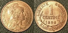 France - IIIème République - 1 centime Daniel-Dupuis 1898 SUP/SPL ! F.105/1