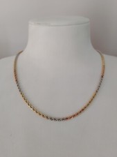 18K OR JAUNE BLANC ROUGE