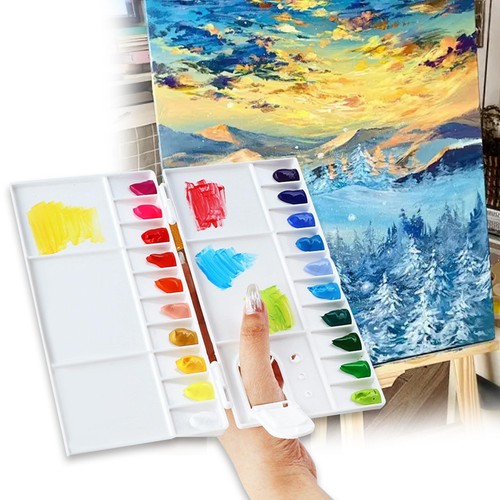 Palette aquarelle pratique - d'aquarelle,
