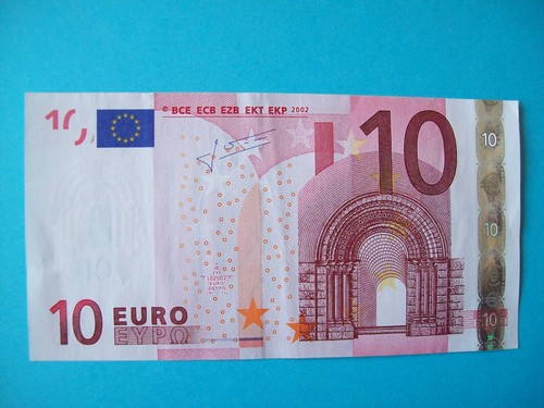 Billet euros neuf - 10, d