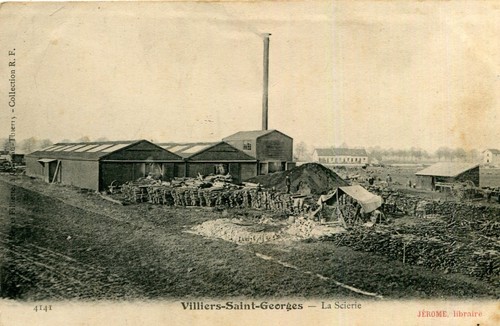 Carte villiers saint georges - saint,