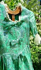 ANCIEN COSTUME DE MARQUISE ROBE ANCIENNE POUR JEUNE FILLE vers 1930/ 1940 