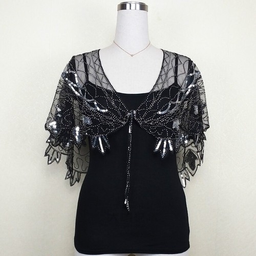 Sequin femme rétro - sequin, cape