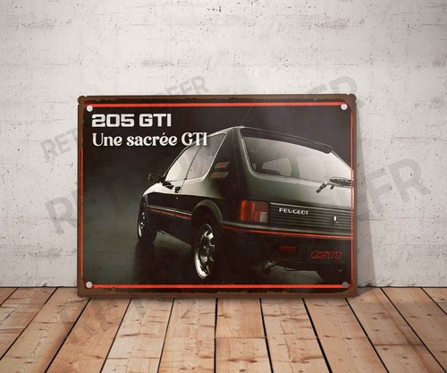 Plaque métal vintage - , peugeot