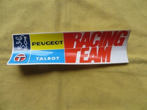 Peugeot talbot racing team - talbot,