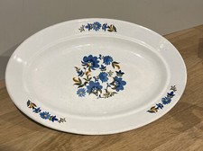 Plat De Service Ovale En