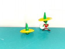 Lot Jouet Kinder Ancien Montable Plastique Steckfiguren pique mexico 86 foot