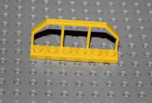 Lego yellow plate - plate, 1x6