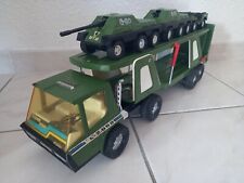 Gozan - Semi Remorque Porte Voiture - Tigre 2000 - Militaire - Avec 3 Véhicules