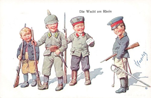 Petits soldats garde sur - , le