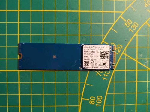 Nvme ssd 256go western digital - ssd,
