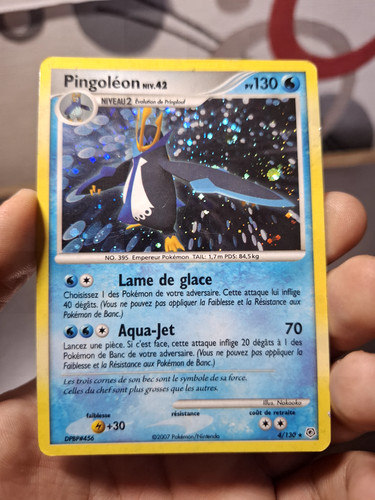 Carte pokémon pingoléon - :,