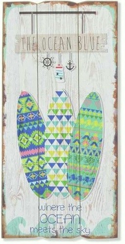 Tableau cadre bois planche - tableau,
