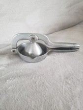 Presse Citron Agrumes Aluminium Vintage XXème
