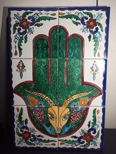 Fresque en carreaux de