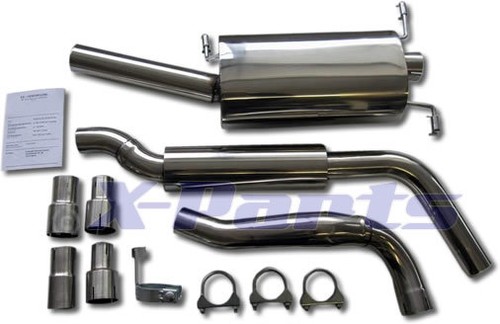 Inox échappement usine - inox, vw