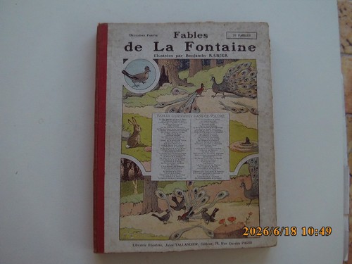 Fables fontaine 2 - fables, 2°