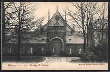 CPA Chimay, La Trappe, L´Entrée 1908 