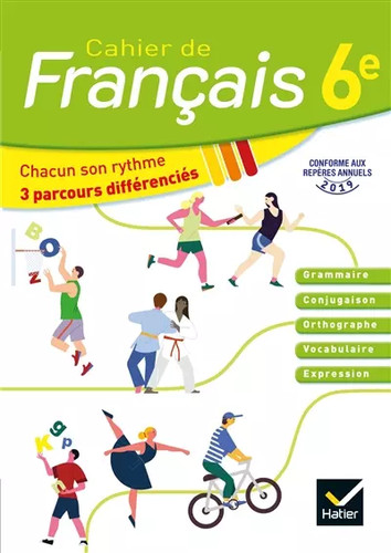 Cahier français éd - cahier, de