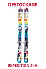 ski occasion enfant ELAN "PIN-BALL" taille: 115 cm = 1 mètre 15 - DOUBLE SPATULE
