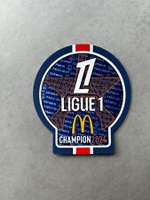 Patch PSG Champion 2024 2025 Ligue 1 L1 LFP Silicone thermocollant Paris