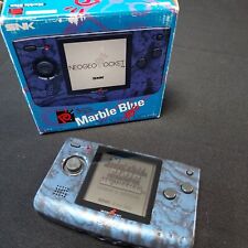 Console SNK Neo Geo Pocket Marble Blue Boite Notice