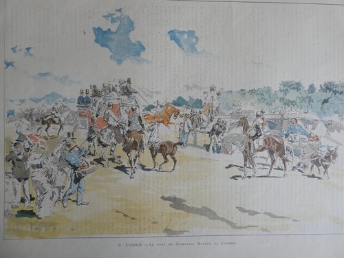 Gravure ancienne daniel - ancienne, vierge