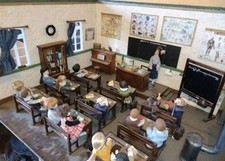 Rare Maquette de Classe Ancien