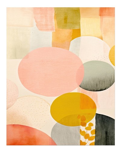 Motif circulaire abstrait - , art
