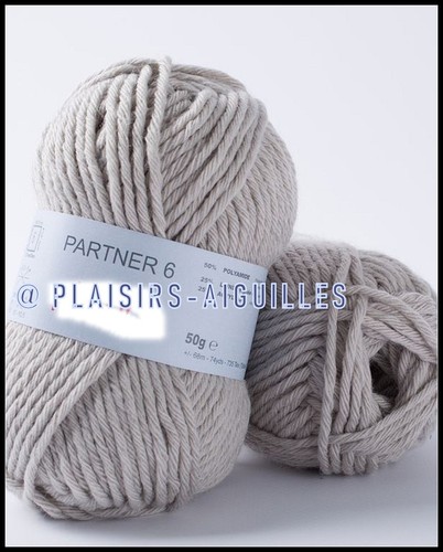 Pelotes laine partner 6 - 10,