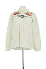 T-shirt en coton blanc Leon & Harper XS