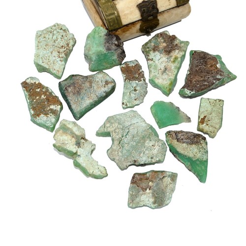 Chrysoprase brute pierres - brute,,