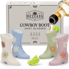 MEZCASA Cowboy Boot Shot