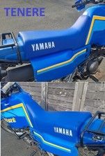 Housse de selle Yamaha XTZ 600 TENERE / bleue / 1986 - 1991 / 1VJ / 3AJ