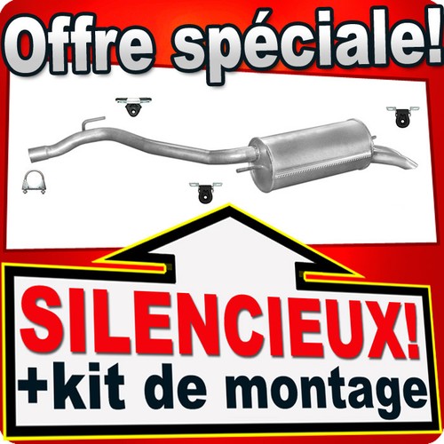 Silencieux arriere pour - vw, t4