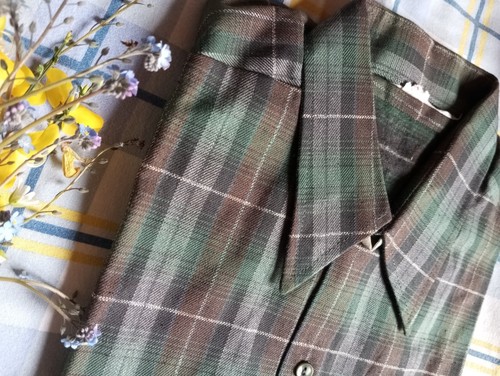 Chemise pans vintage - vintage, la
