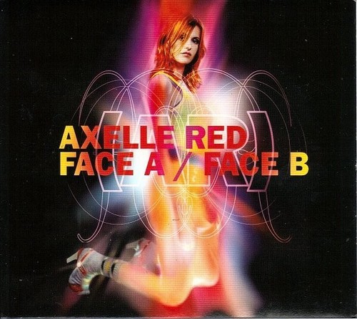 Axelle red face - red, /