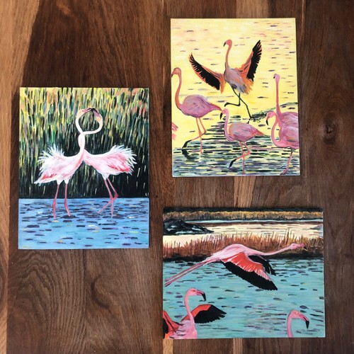 Tableaux peinture acrylique - 3,